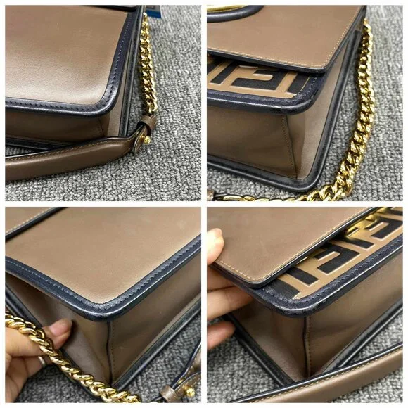 100% Authentic Fendi Kan I Shoulder Bag - Picture 7 of 14